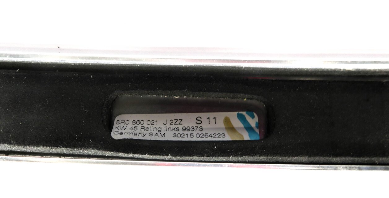Thumbnail 4: 2011 AUDI Q5 (B8 8R) LEFT & RIGHT ROOF RACK RAIL SET-2