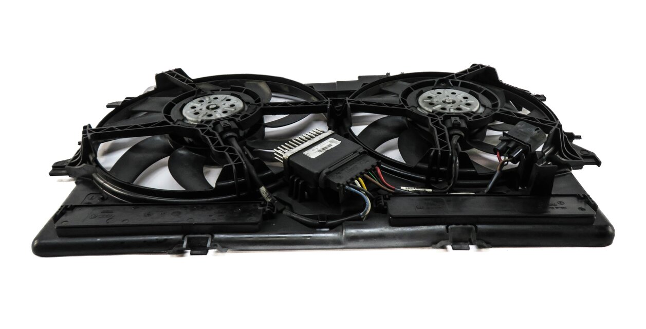 Thumbnail 5: 2009-2017 AUDI A4 A5 Q5 S4 (B8 8T 8R) 2.0L / 3.0L / 3.2L - RADIATOR COOLING FAN