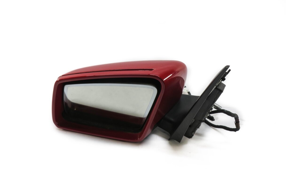 Thumbnail 3: 10-12 MERCEDES GLK350 (X204) LEFT - MANUAL MEMORY AUTODIM DOOR MIRROR (OPAL RED)