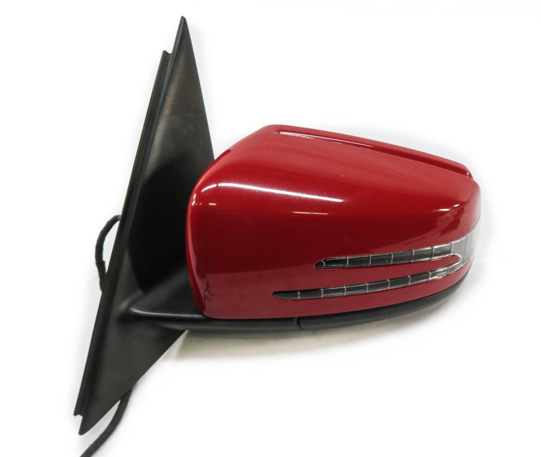 Thumbnail 5: 10-12 MERCEDES GLK350 (X204) LEFT - MANUAL MEMORY AUTODIM DOOR MIRROR (OPAL RED)