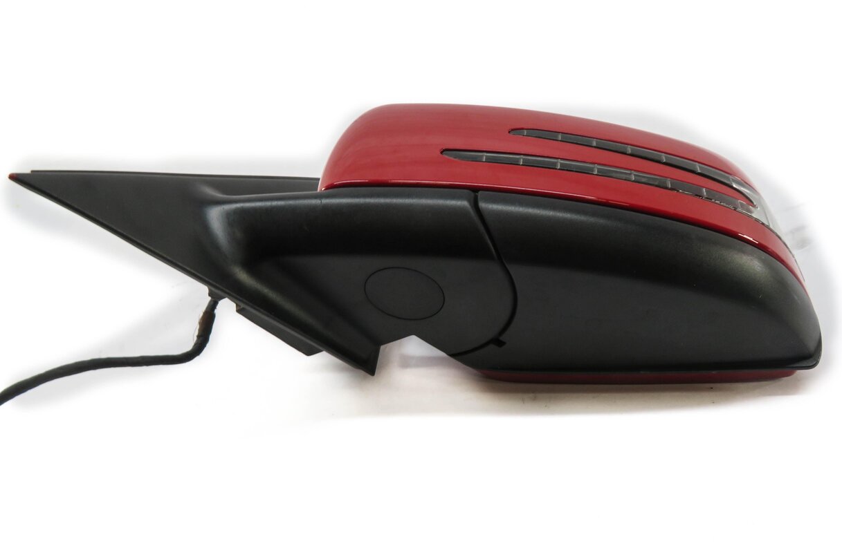 Thumbnail 6: 10-12 MERCEDES GLK350 (X204) LEFT - MANUAL MEMORY AUTODIM DOOR MIRROR (OPAL RED)