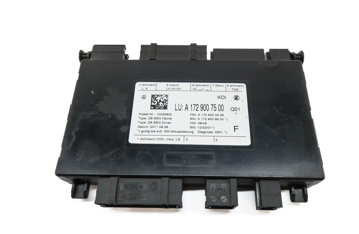 Thumbnail 2: 2012 MERCEDES GLK350 (X204) LEFT FRONT DRIVER SEAT CONTROL MODULE