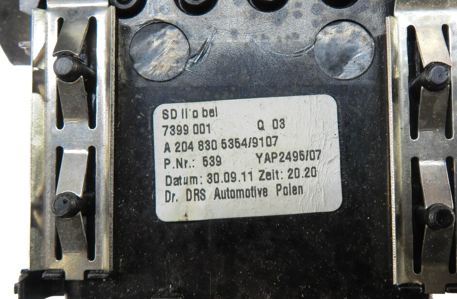 Thumbnail 5: 2012 MERCEDES GLK350 (X204) LEFT FRONT DRIVER DASH HEATER A/C AIR VENT