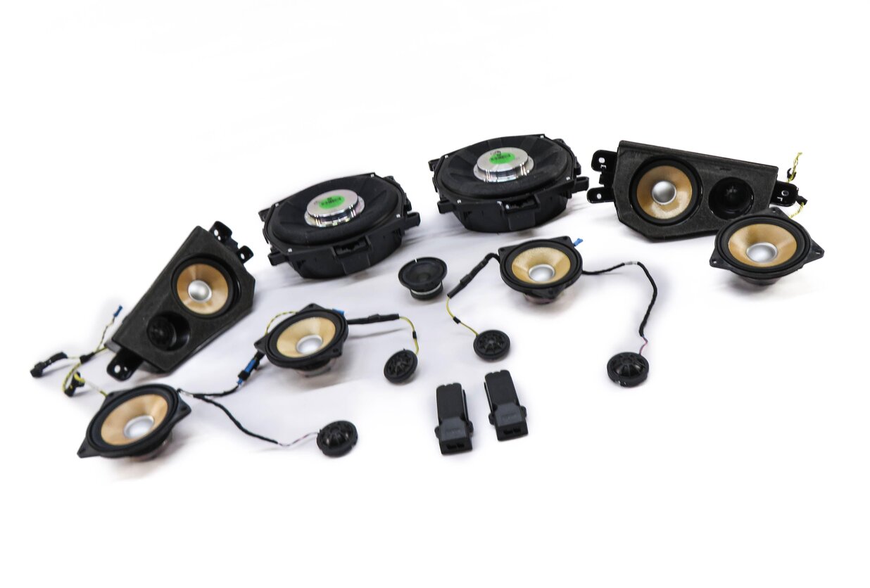 2013 BMW X6 (E71) RADIO STEREO AUDIO SUB SUBWOOFER TWEETER SPEAKER SET-15
