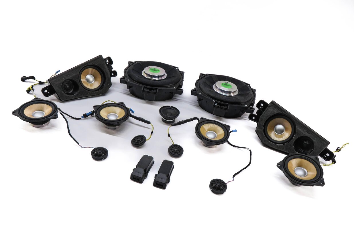 Thumbnail 3: 2013 BMW X6 (E71) RADIO STEREO AUDIO SUB SUBWOOFER TWEETER SPEAKER SET-15
