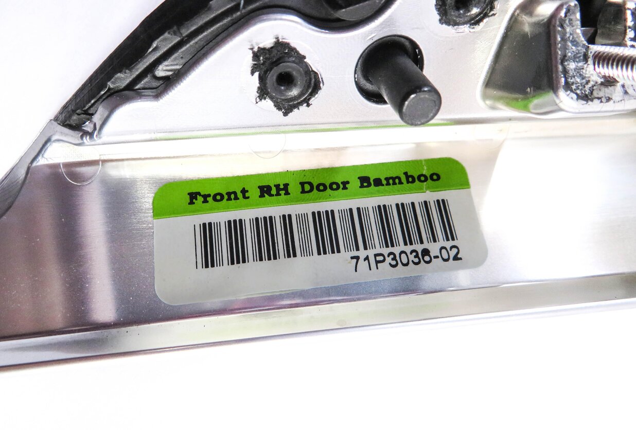 Thumbnail 18: 2013 BMW X6 (E71) DASH DOOR CONSOLE WOOD GRAIN TRIM SET (DARK GRAIN BAMBOO)