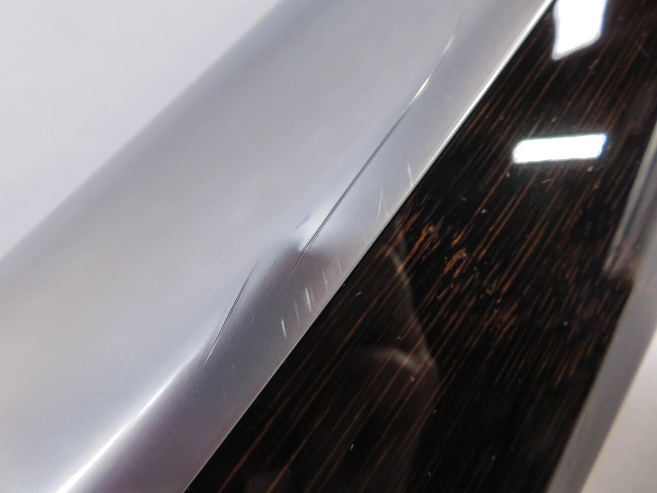 Thumbnail 7: 2013 BMW X6 (E71) DASH DOOR CONSOLE WOOD GRAIN TRIM SET (DARK GRAIN BAMBOO)