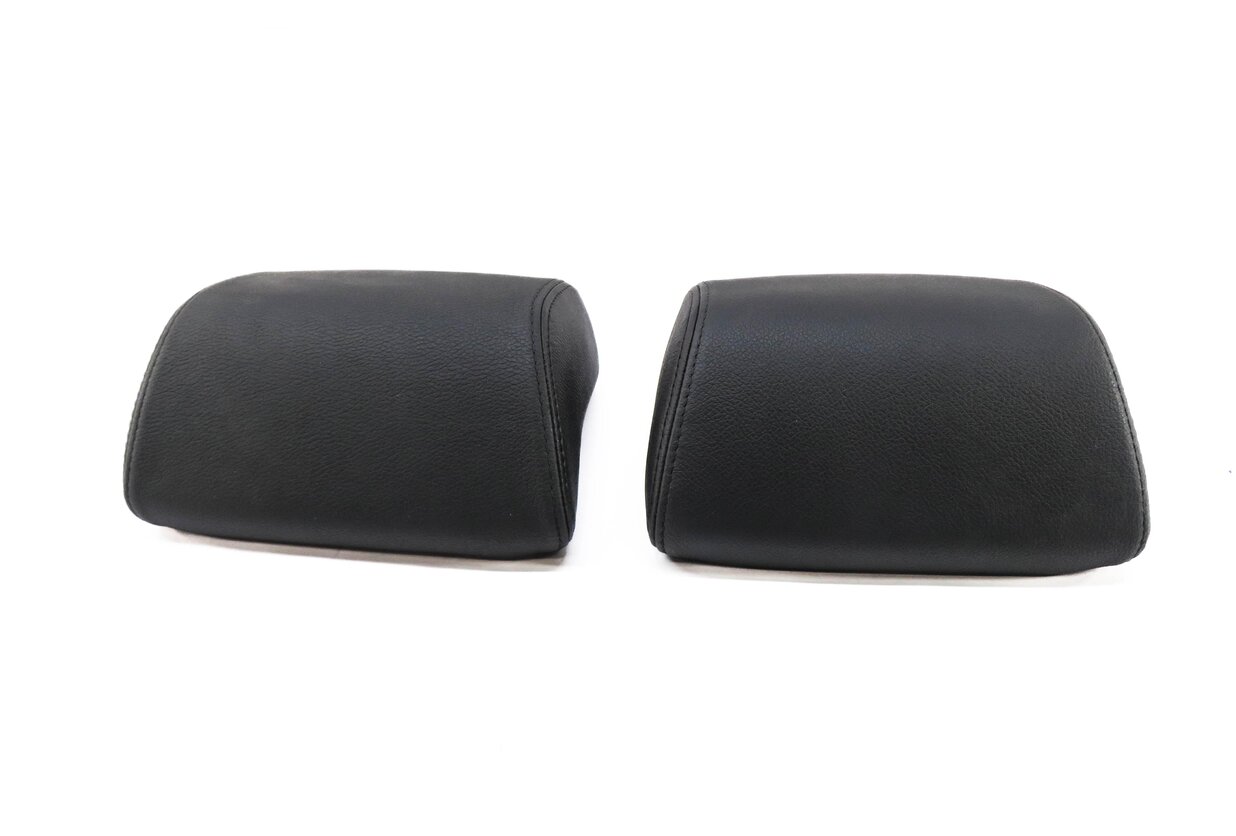 Thumbnail 2: 2013 BMW X6 (E71) LEFT & RIGHT REAR 3rd THIRD ROW SEAT HEADREST SET (BLACK)