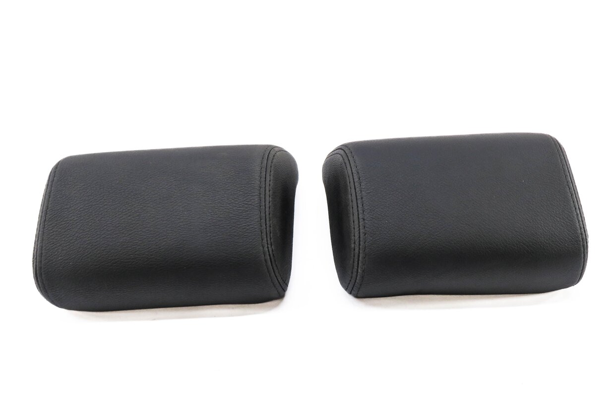 Thumbnail 3: 2013 BMW X6 (E71) LEFT & RIGHT REAR 3rd THIRD ROW SEAT HEADREST SET (BLACK)