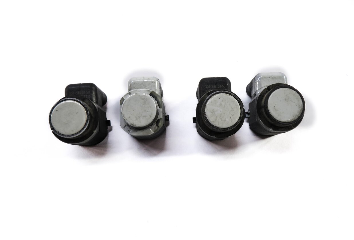 Thumbnail 2: 2013 BMW X6 (E71) REAR PDC PARK DISTANCE SENSOR SET w/ HARNESS (ALPINE WHITE)