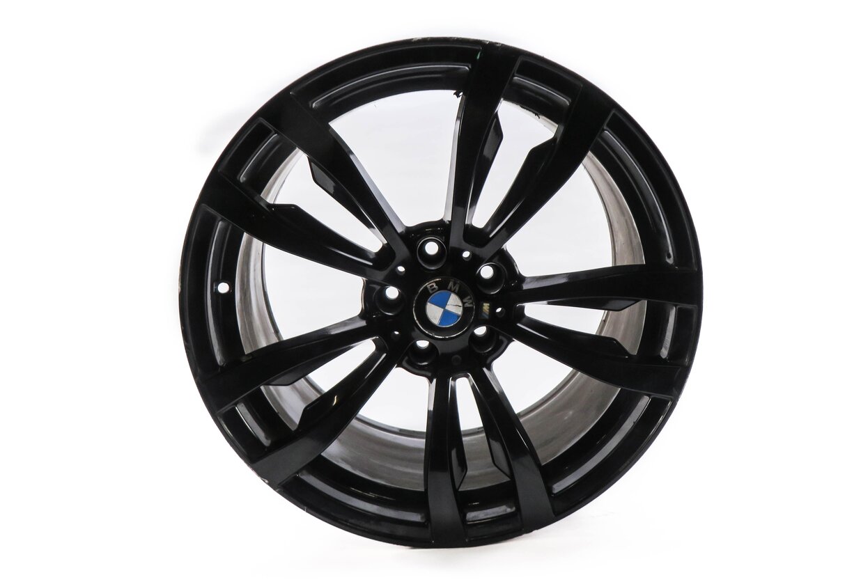 Thumbnail 2: 11-14 BMW X5 X6 (E70 E71) 20x10 ALUMINUM ALLOY 5-DOUBLE SPOKE FRONT WHEEL RIM