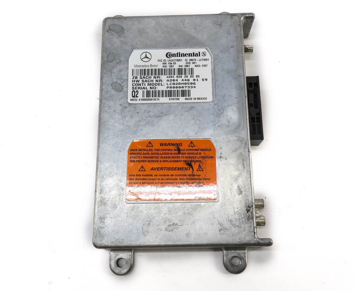 Thumbnail 2: 2000-2013 MERCEDES BENZ VOICE COMMUNICATION CONTROL MODULE COMPUTER
