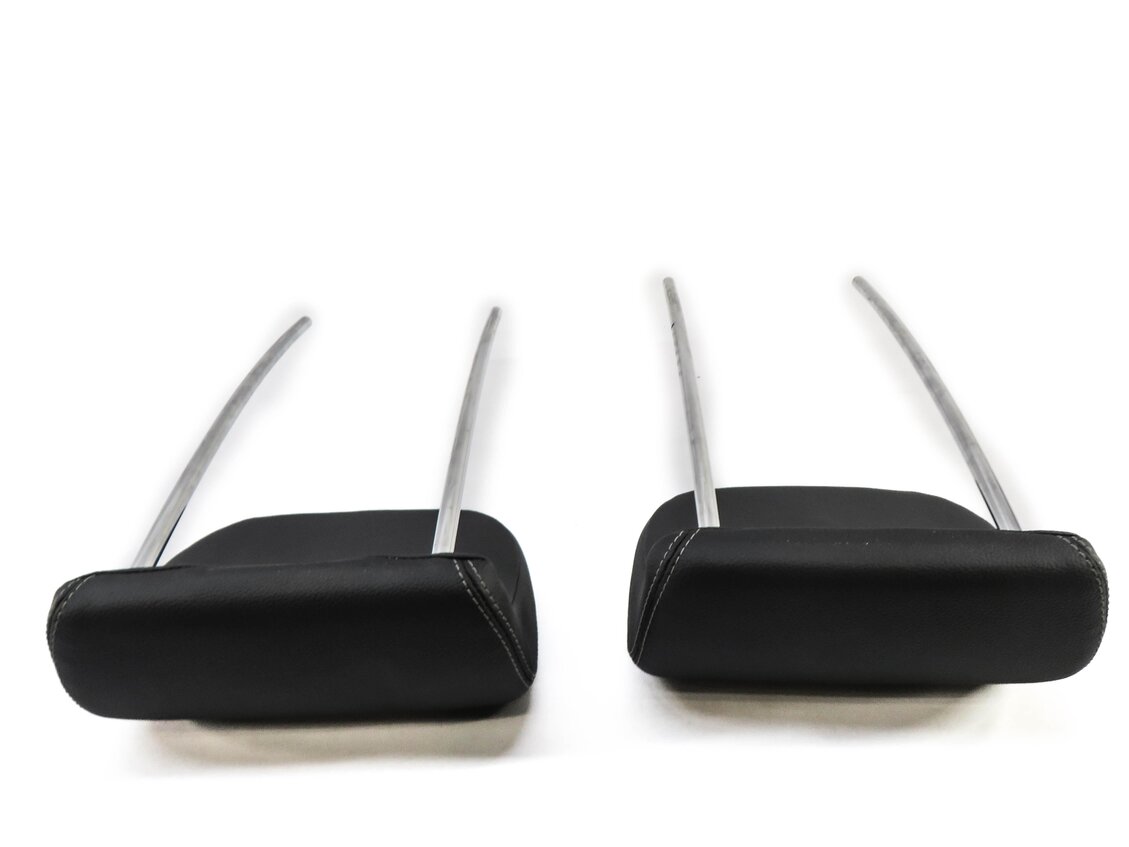 Thumbnail 4: 2008 MERCEDES GL450 (X164) LEFT & RIGHT REAR 3rd ROW SEAT HEADREST SET-3 (BLACK)