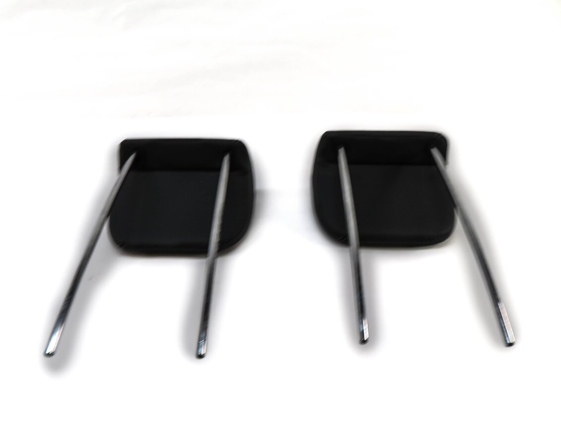 Thumbnail 5: 2008 MERCEDES GL450 (X164) LEFT & RIGHT REAR 3rd ROW SEAT HEADREST SET-3 (BLACK)
