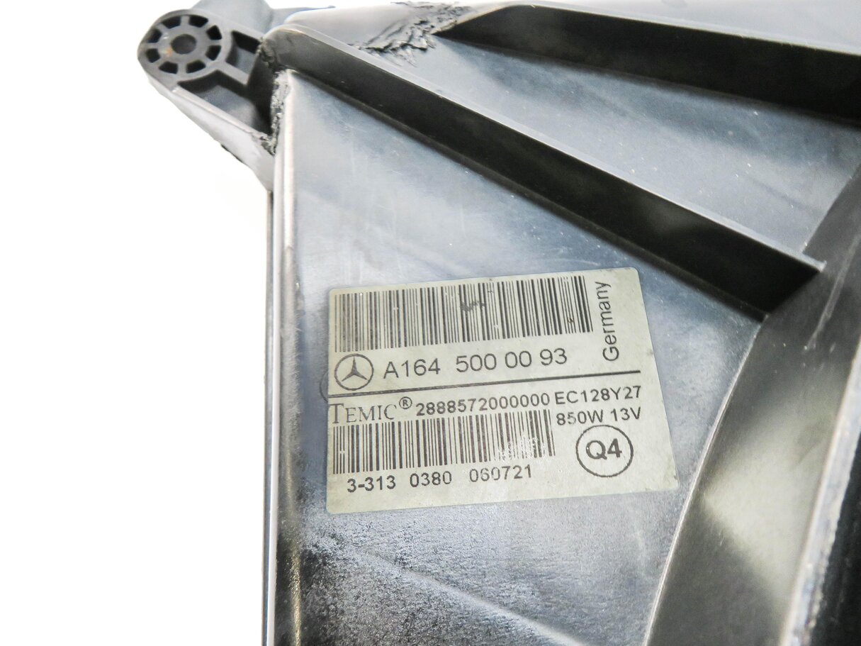 Thumbnail 12: 07-12 MERCEDES GL350 GL450 GL550 ML320 ML350 ML550 (X164 W164 W251) COOLING FAN