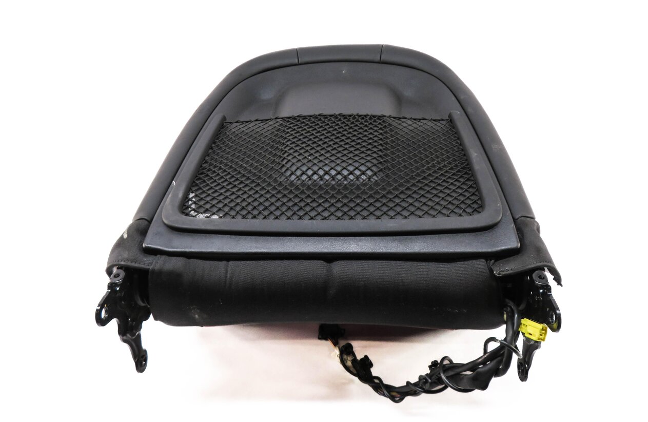 Thumbnail 4: 2014 AUDI S4 (B8 8K) PASSENGER - UPPER TOP HEATED SEAT CUSHION (BLACK / RED)