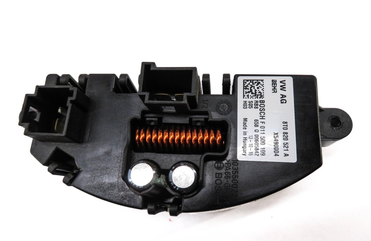 Thumbnail 3: 2014 AUDI S4 (B8 8K) FRONT HEATER A/C BLOWER MOTOR RESISTOR