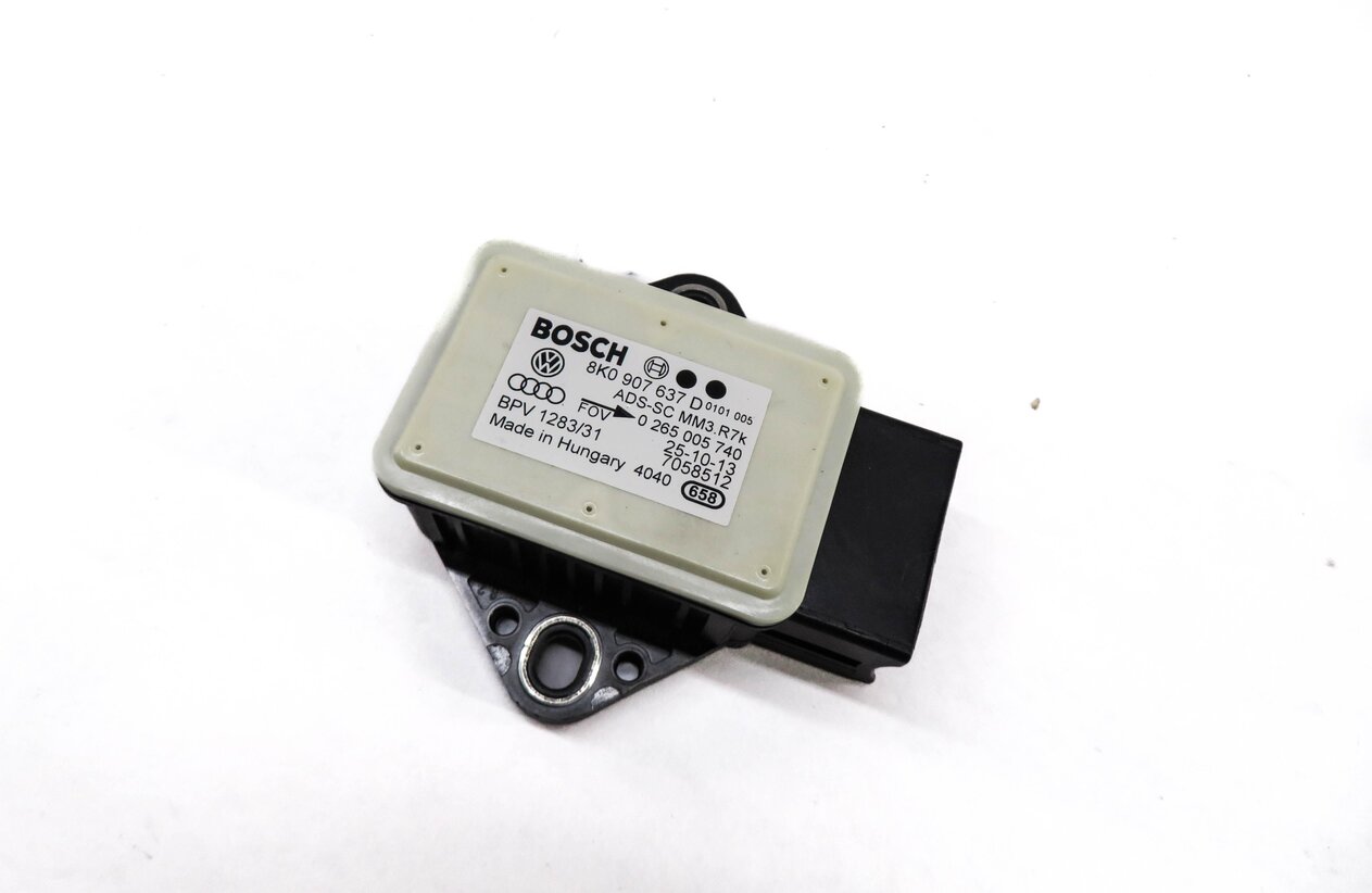 2014 AUDI S4 (B8 8K) YAW SPEED TURN RATE ROTATION STABILITY SENSOR