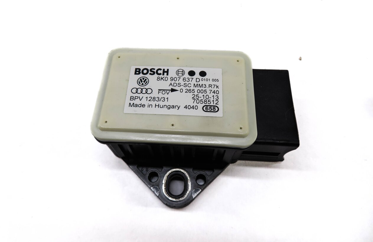 Thumbnail 2: 2014 AUDI S4 (B8 8K) YAW SPEED TURN RATE ROTATION STABILITY SENSOR
