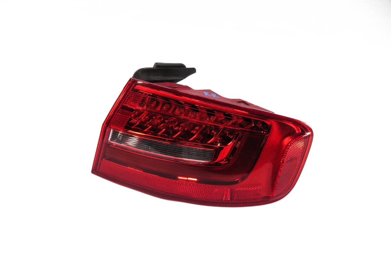 13-16 AUDI A4 S4 (B8 8K) RIGHT PASSENGER OUTER LED TAILLIGHT BRAKE LIGHT LAMP