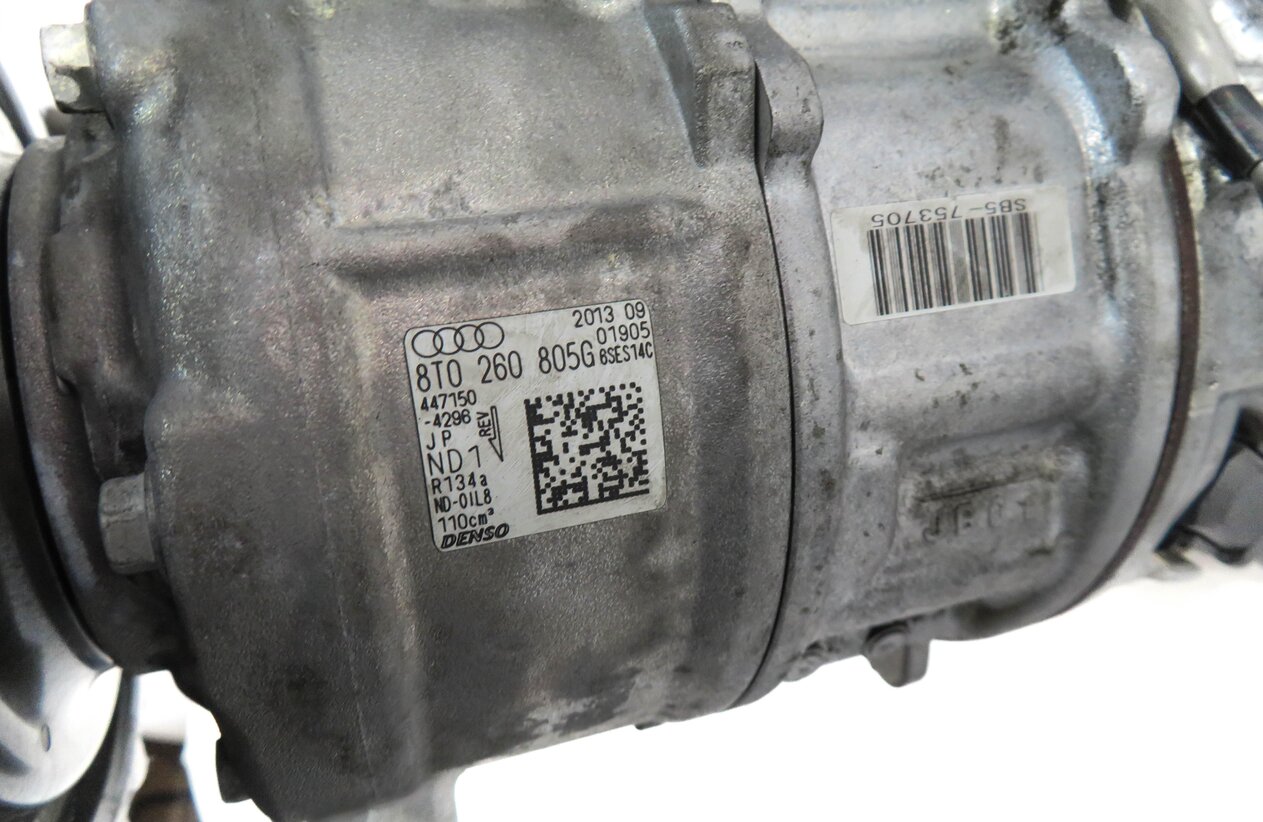 Thumbnail 5: 13-17 AUDI S4 S5 SQ5 Q5 (B8 8T 8R) 3.0L - A/C AIR CONDITIONING COMPRESSOR PUMP
