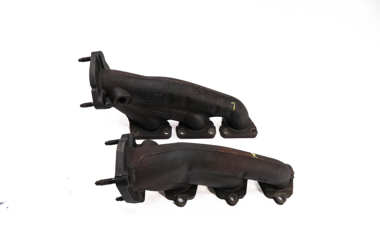 Thumbnail 2: 2013-2017 AUDI S4 S5 (B8 8K 8T) 3.0L SUPERCHARGED ENGINE - EXHAUST MANIFOLD SET