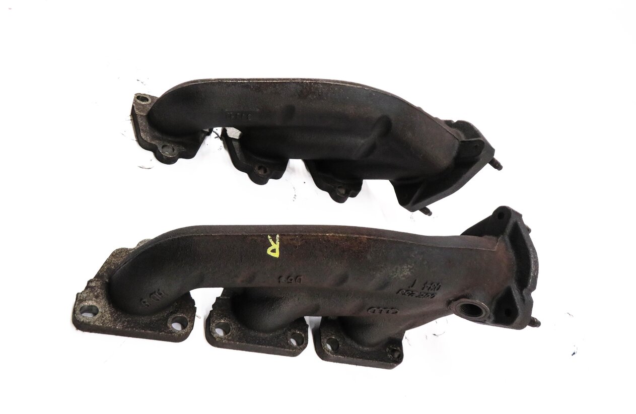 Thumbnail 3: 2013-2017 AUDI S4 S5 (B8 8K 8T) 3.0L SUPERCHARGED ENGINE - EXHAUST MANIFOLD SET