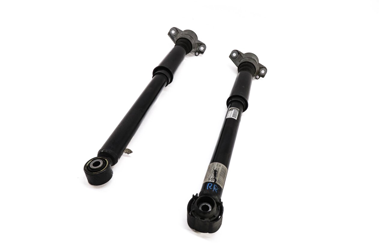 2014 AUDI S4 (B8 8K) LEFT & RIGHT REAR SPORT SUSPENSION SHOCK STRUT SET-2