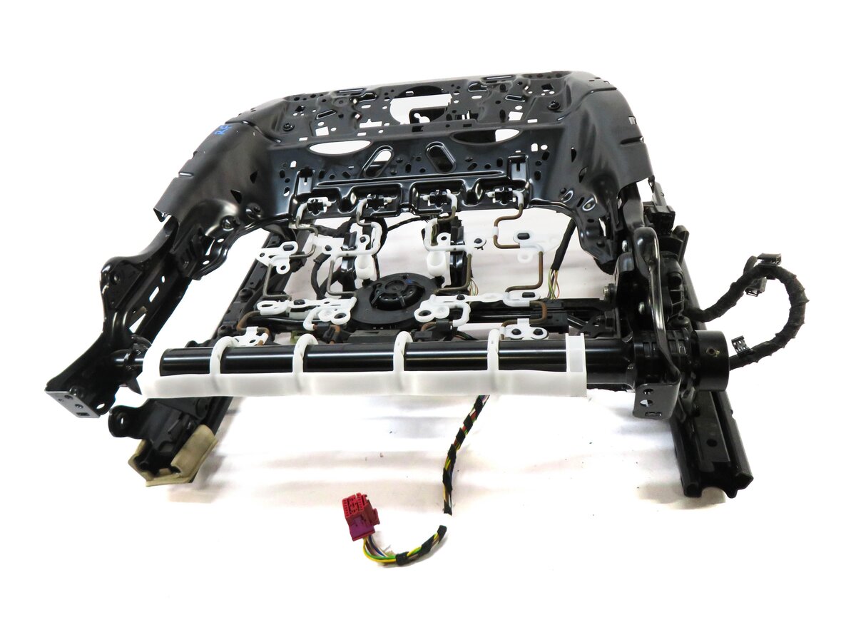 Thumbnail 3: 2017-2020 AUDI Q7 (4M) RIGHT FRONT PASSENGER SEAT TRACK w/ MOTORS (VENTED)