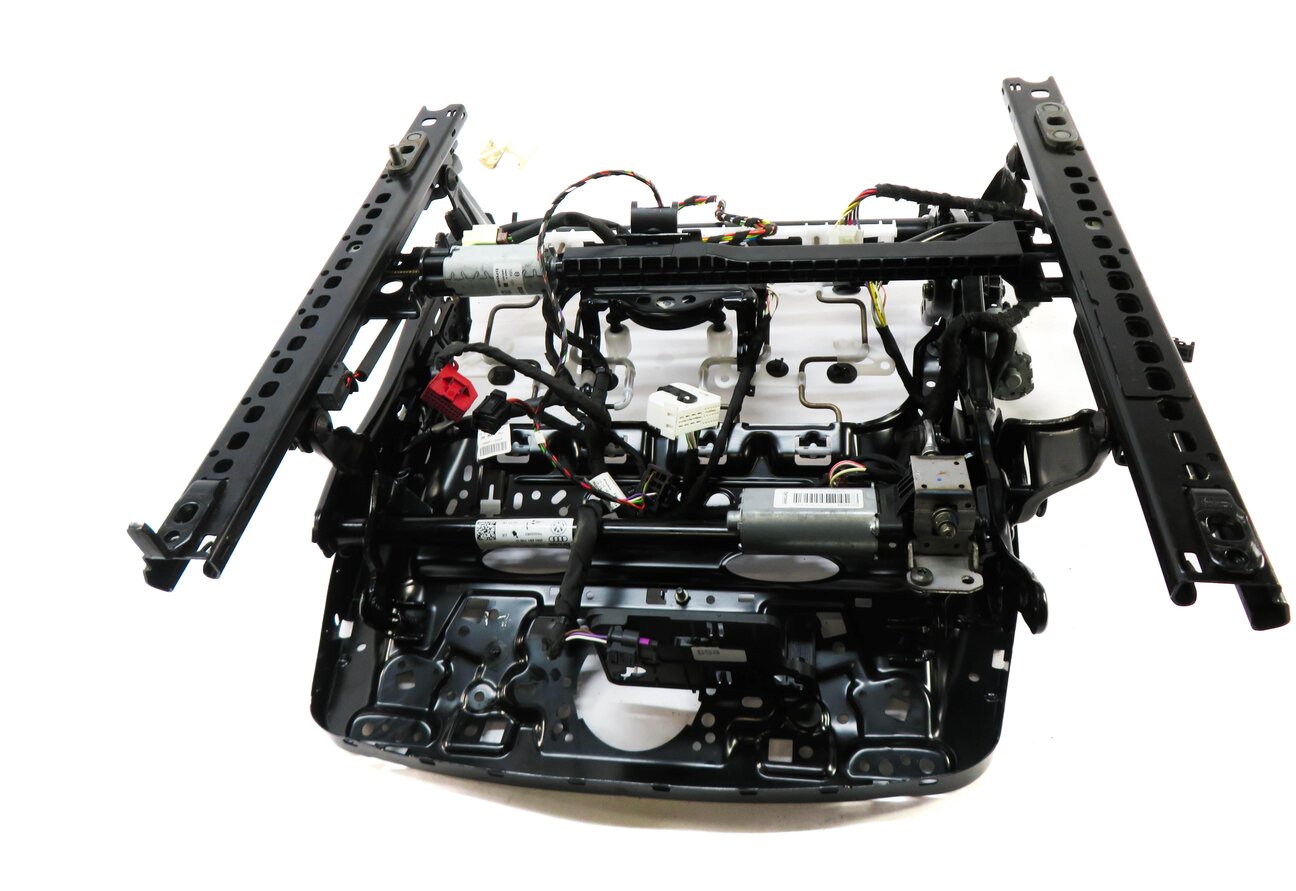Thumbnail 4: 2017-2020 AUDI Q7 (4M) RIGHT FRONT PASSENGER SEAT TRACK w/ MOTORS (VENTED)
