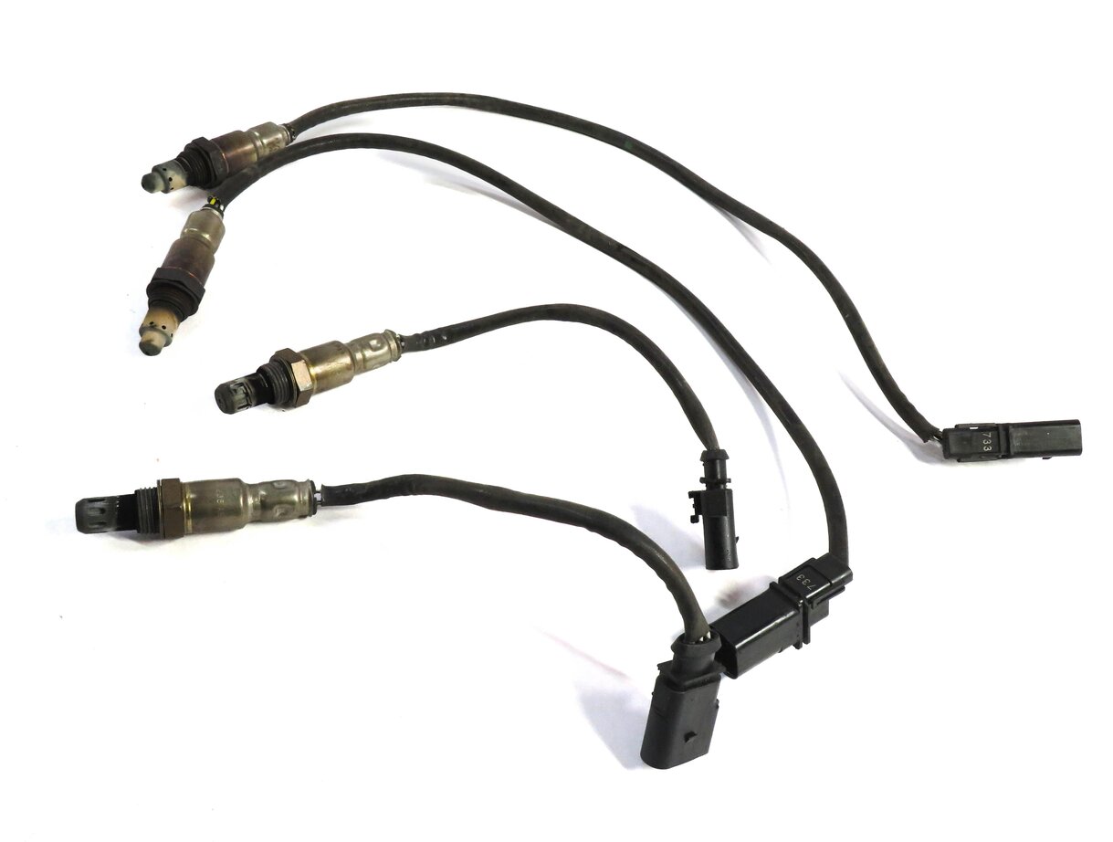 Thumbnail 1: 2017 AUDI Q7 (4M) 3.0L - PRE POST CAT O2 OXYGEN LAMBDA PROBE SENSOR SET-4