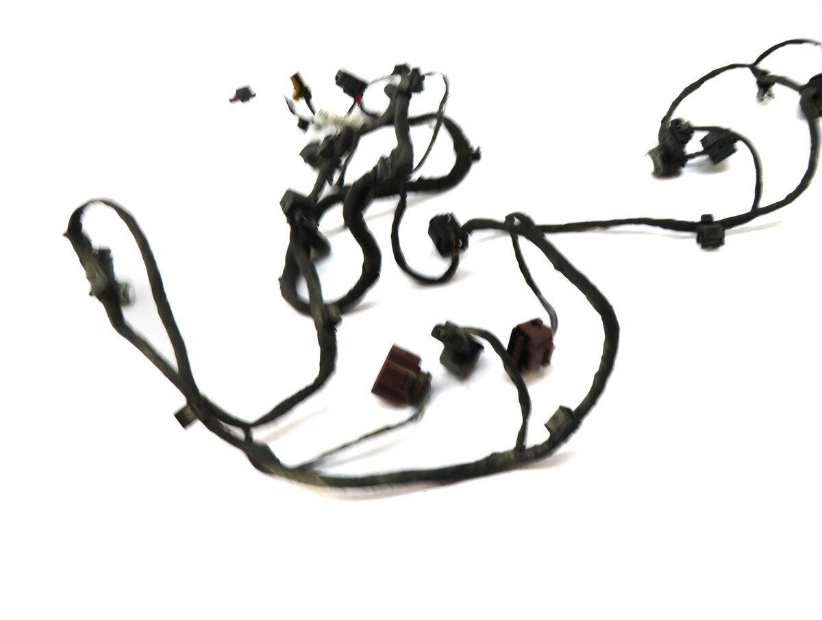 Thumbnail 2: 2017 AUDI Q7 (4M) REAR PDC PARK DISTANCE SENSOR SET w/ HARNESS (GLACIER WHITE)