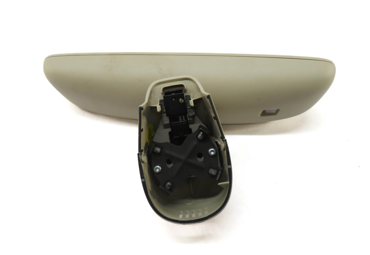 Thumbnail 4: 2017-2019 AUDI Q7 (4M) INTERIOR AUTODIM REARVIEW MIRROR w/ COMPASS (BEIGE)