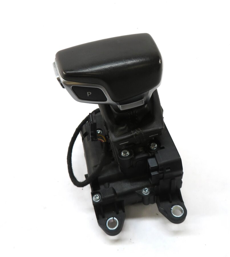 2017-2019 AUDI Q7 (4M) TRANSMISSION GEAR SHIFTER ASSEMBLY (BROWN LEATHER FINISH)