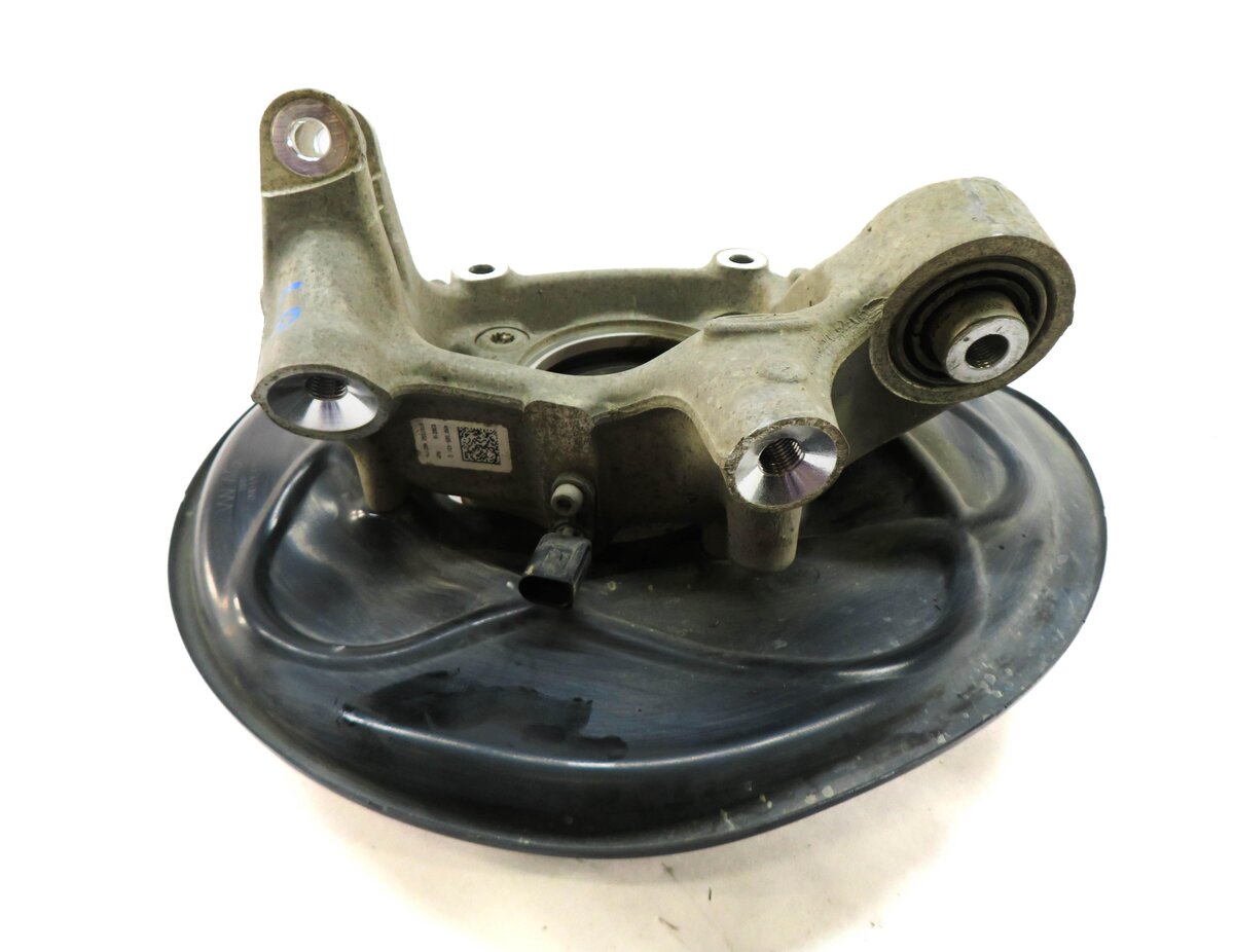 Thumbnail 3: 2017-2020 AUDI Q7 (4M) LEFT DRIVER REAR SPINDLE KNUCKLE WHEEL HUB