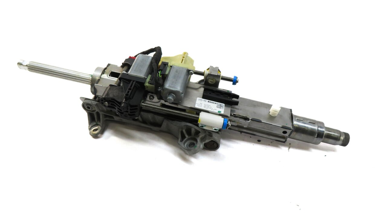 17-19 AUDI Q7 (4M) STEERING COLUMN ASSEMBLY w/ MOTOR (w/ LANE KEEP & ADAPTIVE)