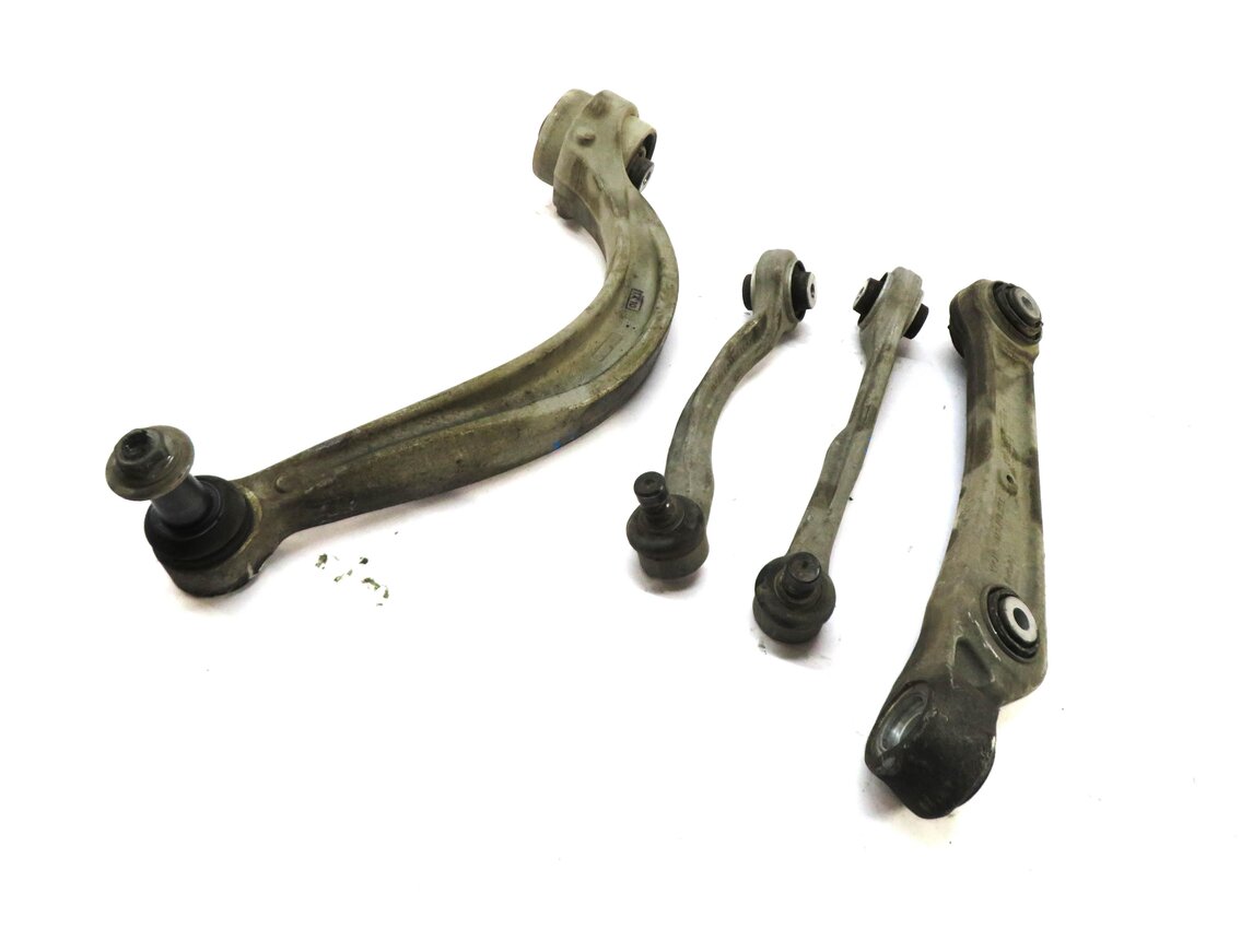2017-2020 AUDI Q7 (4M) LEFT FRONT DRIVER UPPER & LOWER CONTROL ARM SET