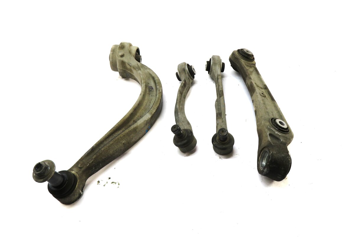 Thumbnail 2: 2017-2020 AUDI Q7 (4M) LEFT FRONT DRIVER UPPER & LOWER CONTROL ARM SET