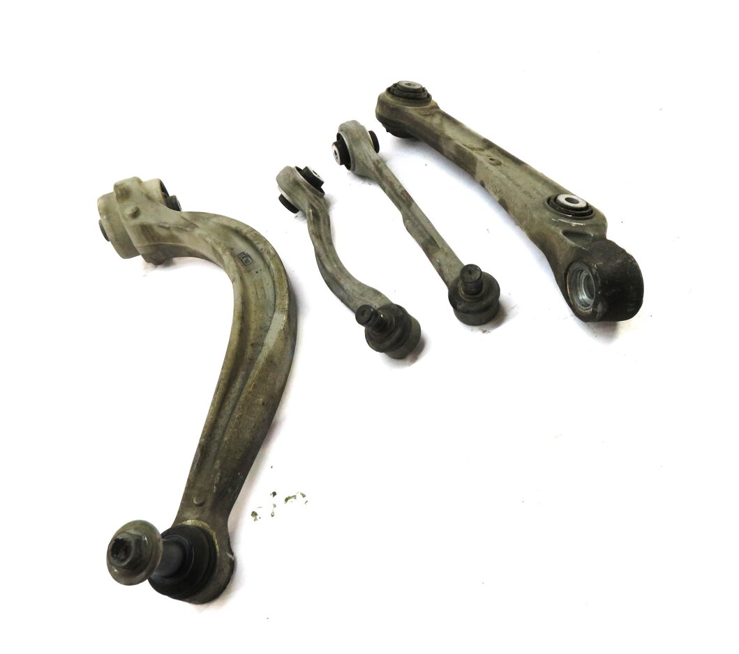 Thumbnail 3: 2017-2020 AUDI Q7 (4M) LEFT FRONT DRIVER UPPER & LOWER CONTROL ARM SET