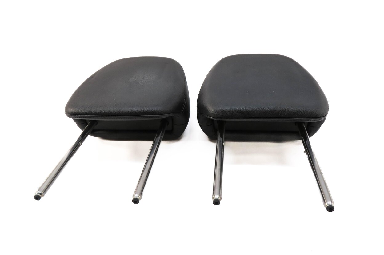 Thumbnail 2: 2013 PORSCHE CAYENNE (958) FRONT LEFT & RIGHT SEAT HEADREST SET (BLACK LEATHER)