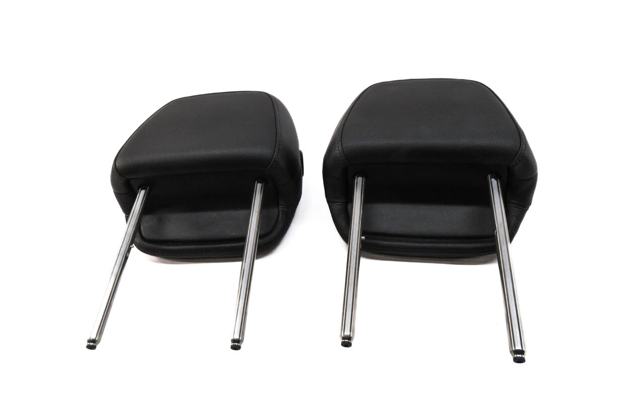 Thumbnail 5: 2013 PORSCHE CAYENNE (958) FRONT LEFT & RIGHT SEAT HEADREST SET (BLACK LEATHER)