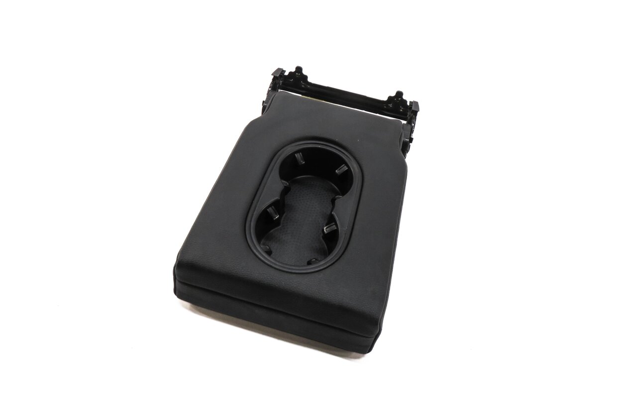 Thumbnail 1: 2011 PORSCHE CAYENNE (958) REAR CENTER CONSOLE ARMREST CUP HOLDER (BLACK)
