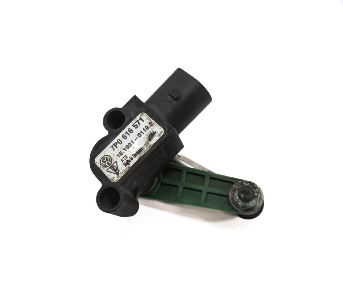 Thumbnail 2: 2011 PORSCHE CAYENNE (958) LEFT DRIVER REAR SUSPENSION HEIGHT LEVEL SENSOR