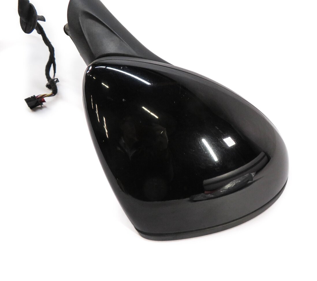 Thumbnail 4: 11-14 PORSCHE CAYENNE 958 RIGHT P-FOLD AUTODIM BLIND SPOT HEAT DOOR MIRROR BLACK