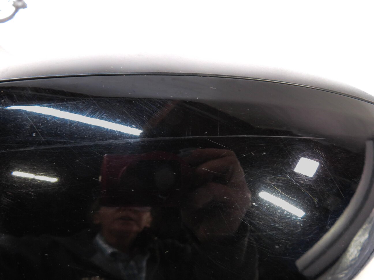 Thumbnail 6: 11-14 PORSCHE CAYENNE 958 RIGHT P-FOLD AUTODIM BLIND SPOT HEAT DOOR MIRROR BLACK
