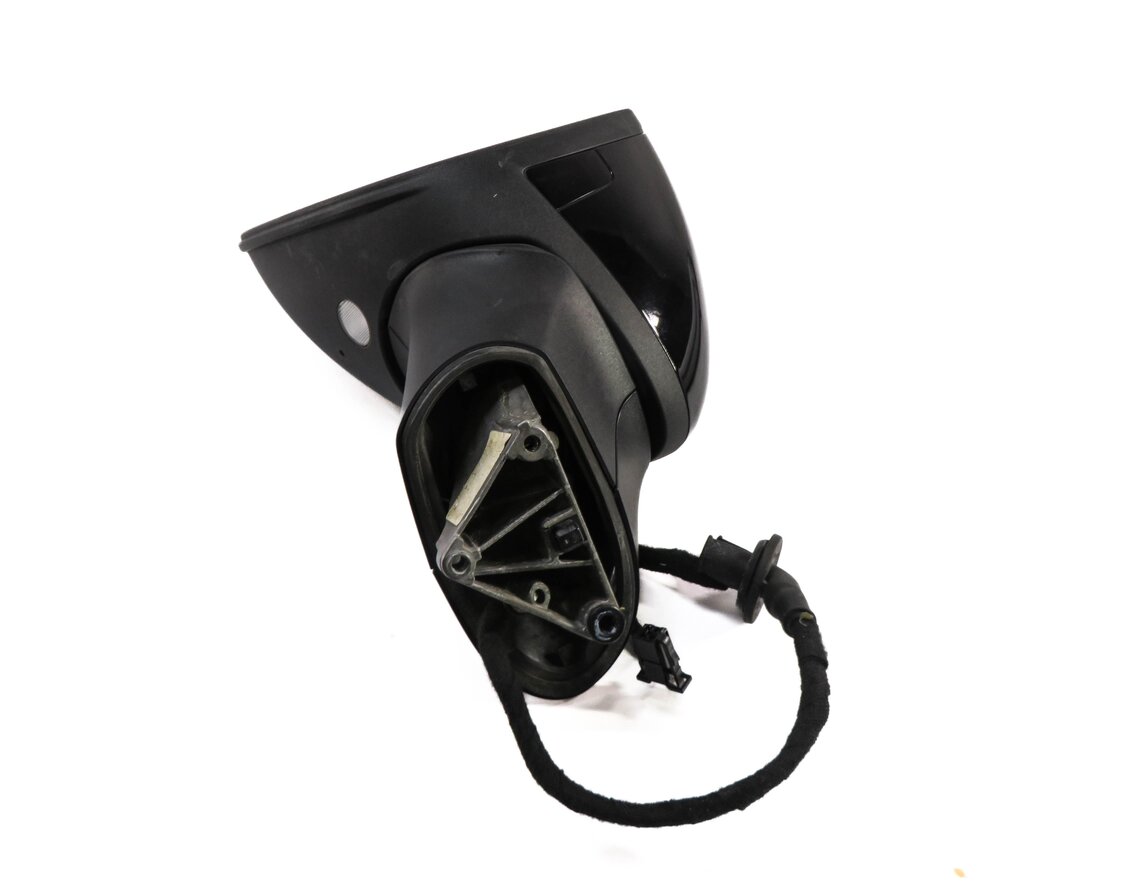 Thumbnail 3: 11-14 PORSCHE CAYENNE 958 LEFT P-FOLD AUTODIM BLIND SPOT HEAT DOOR MIRROR BLACK
