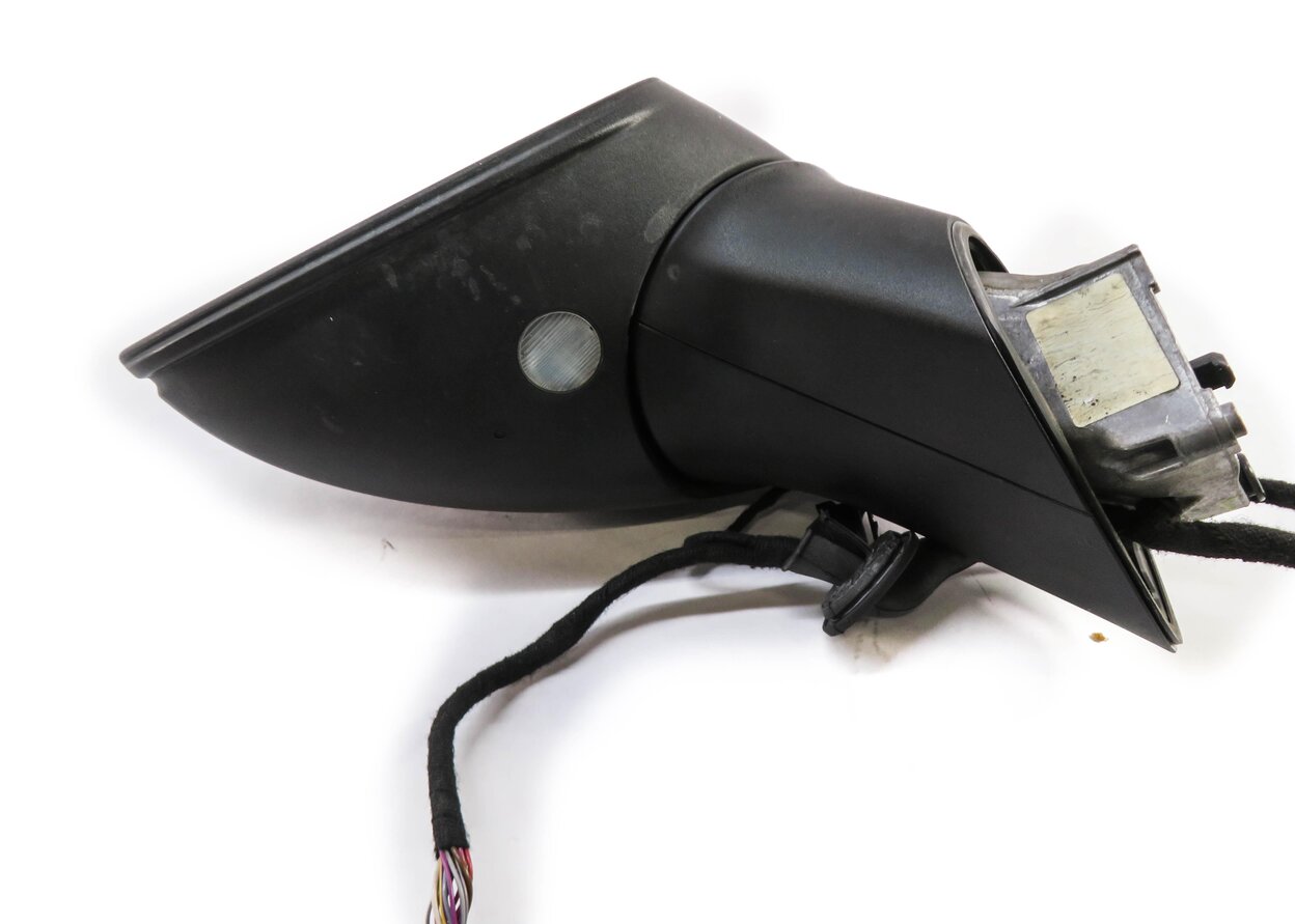 Thumbnail 5: 11-14 PORSCHE CAYENNE 958 LEFT P-FOLD AUTODIM BLIND SPOT HEAT DOOR MIRROR BLACK