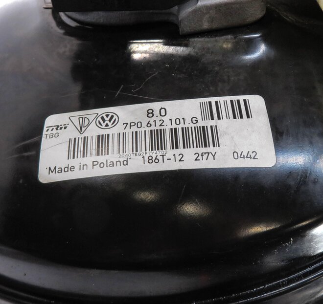 Thumbnail 4: 2011-2018 PORSCHE CAYENNE (958) POWER BRAKE BOOSTER MASTER CYLINDER & RESERVOIR