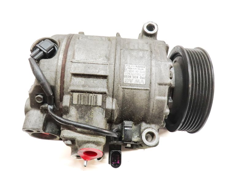 Thumbnail 6: 2013-2016 PORSCHE CAYENNE (958) 3.0L DIESEL ENGINE A/C COMPRESSOR PUMP