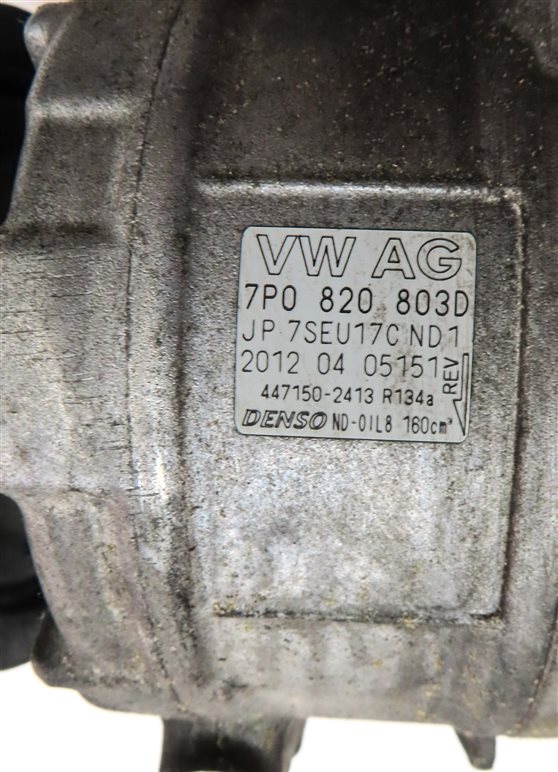 Thumbnail 7: 2013-2016 PORSCHE CAYENNE (958) 3.0L DIESEL ENGINE A/C COMPRESSOR PUMP